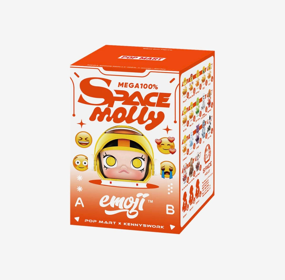 MEGA SPACE MOLLY 100% × emoji™ Series