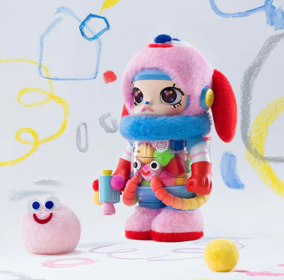 MEGA SPACE MOLLY 400% Jon Burgerman