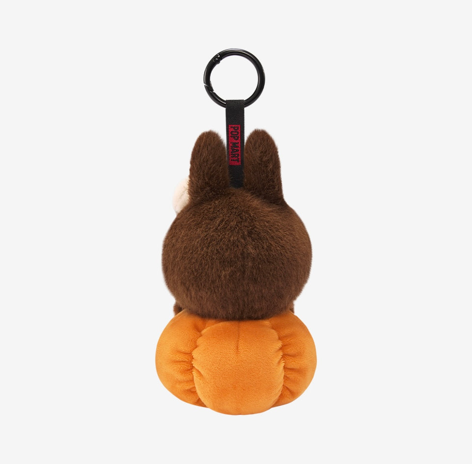 Happy Halloween Party Series-Sitting Pumpkin Vinyl Plush Pendant
