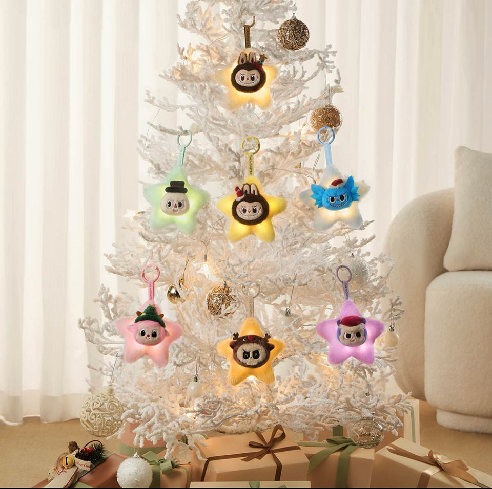 THE MONSTERS Classic Series-Sparkly Plush Pendant Blind Box