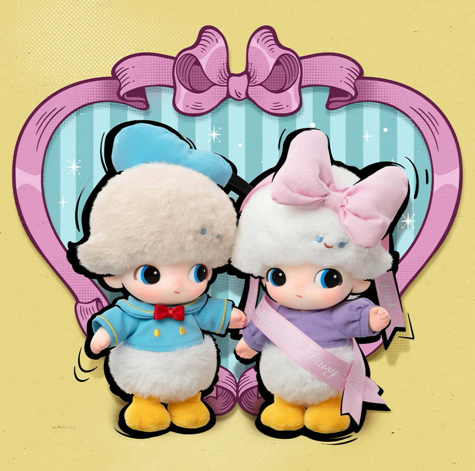 DIMOO WORLD × DISNEY Series-Vinyl Plush Keychain Blind Box