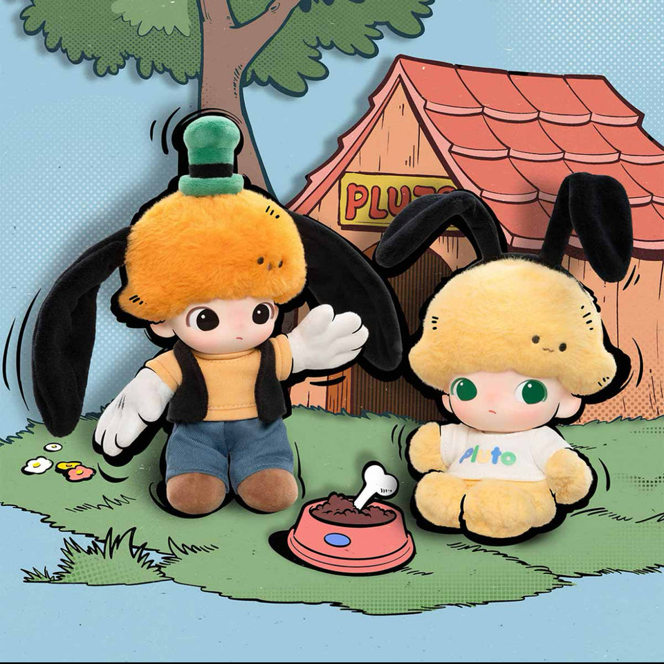 DIMOO WORLD × DISNEY Series-Vinyl Plush Keychain Blind Box
